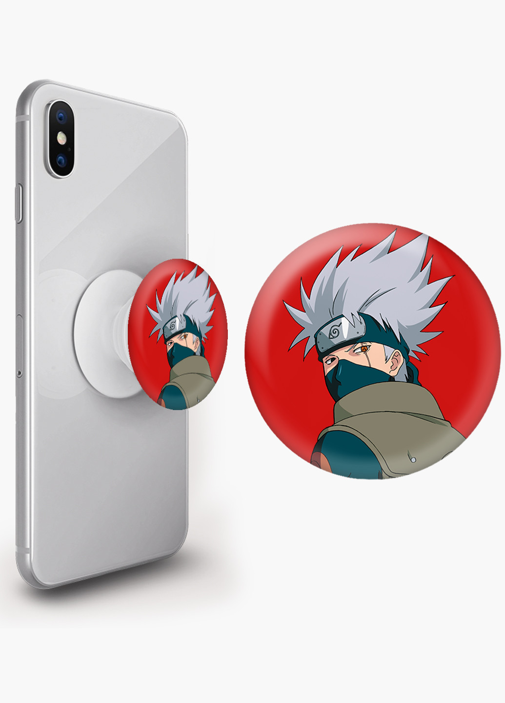 Попсокет (Popsockets) держатель для смартфона Хатакэ Какаши (Hatake Kakashi)  (8754-2820) Черный MobiPrint (221548612) ‣ Цена 176 грн ‣ Купить в  интернет-магазине Каста ‣ Киев, Одесса, Харьков ‣ Доставка по всей  Украине!(#221548612)