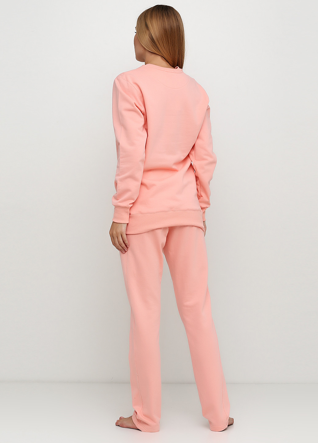 Персиковая всесезон пижама (свитшот, брюки) свитшот + брюки Maria Lenkevich