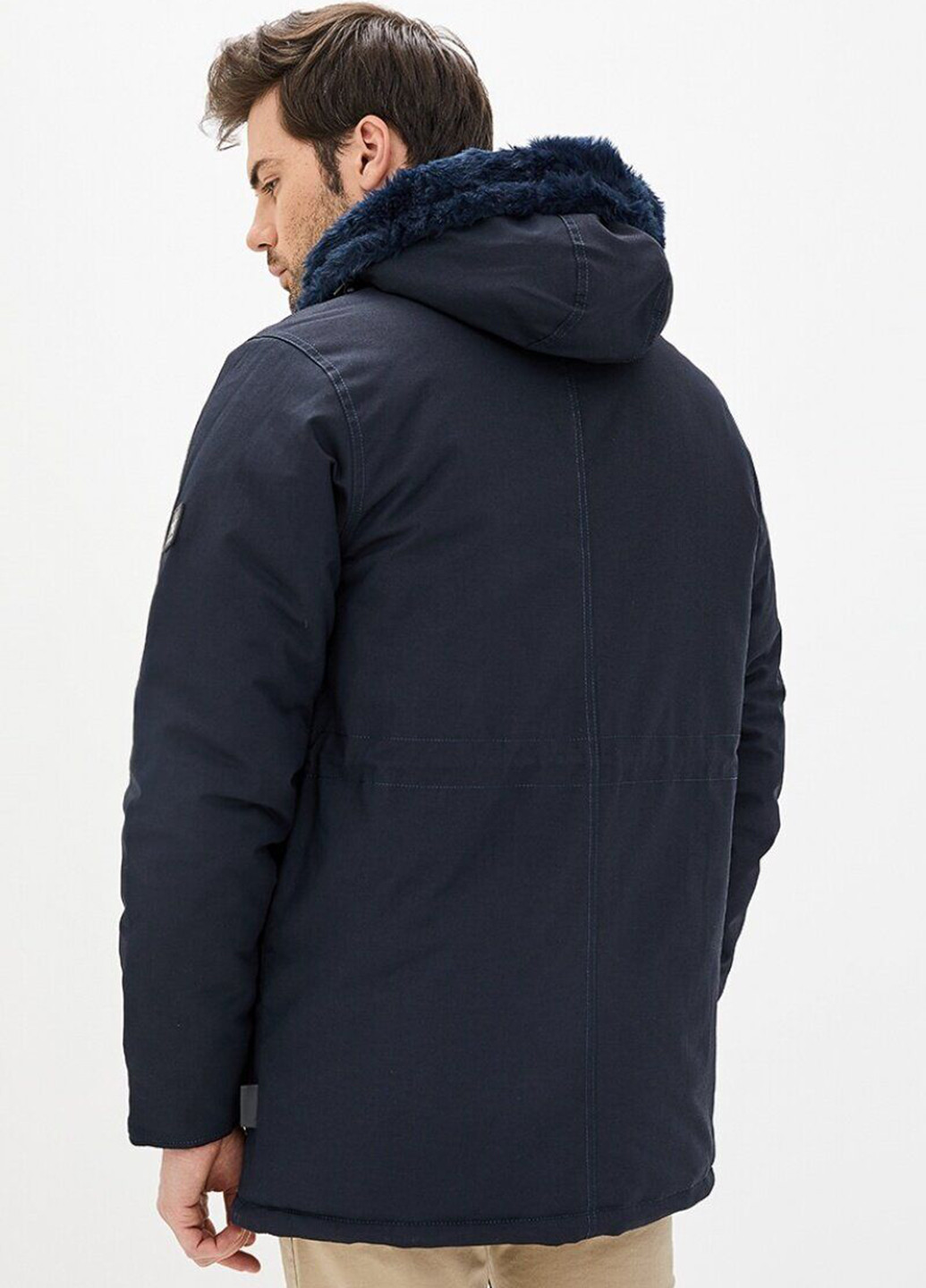 Темно-синяя зимняя куртка Airboss