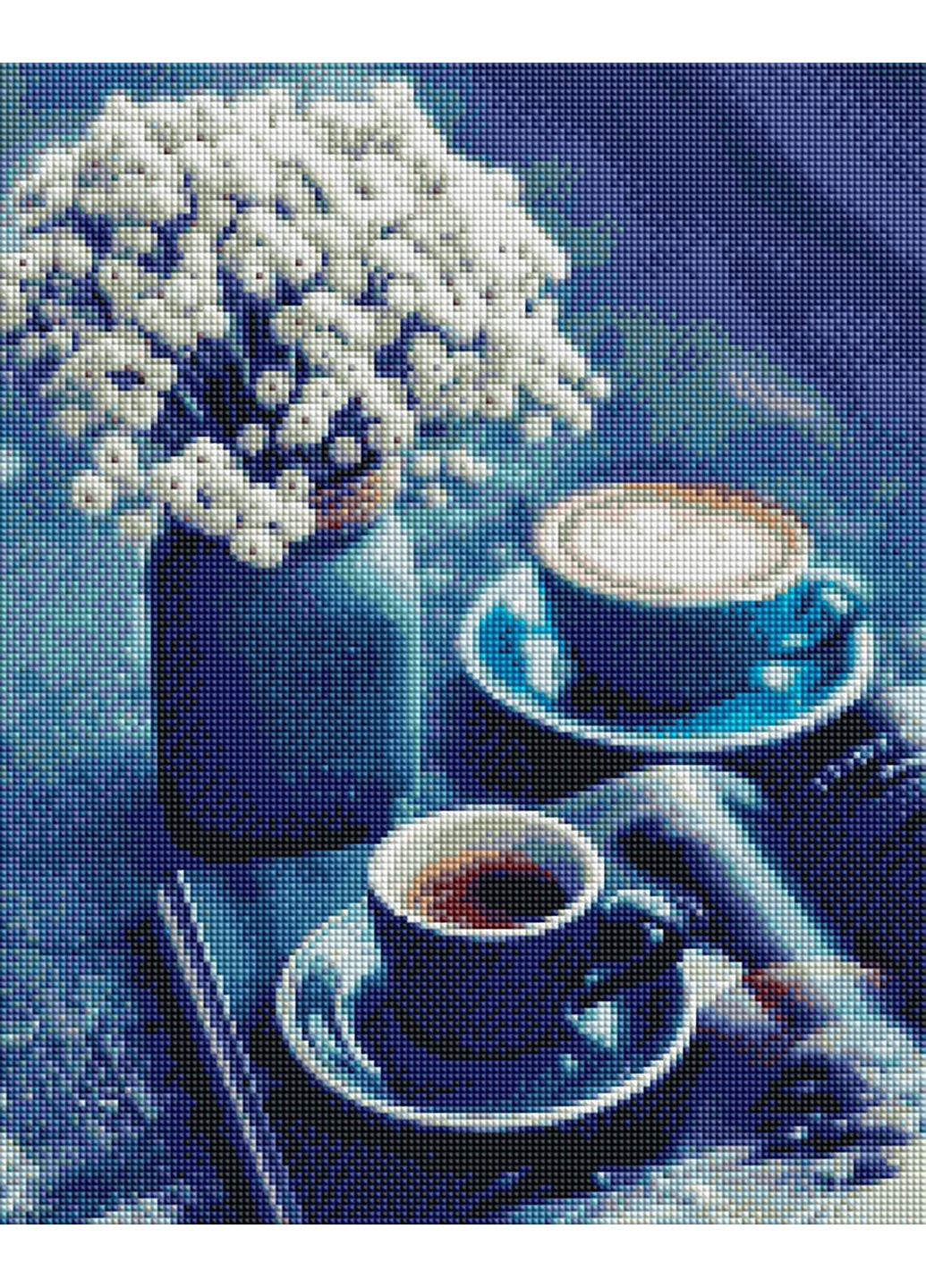 Алмазна мозаїка "Кава для двох" 40х50 см ArtStory (252133474)