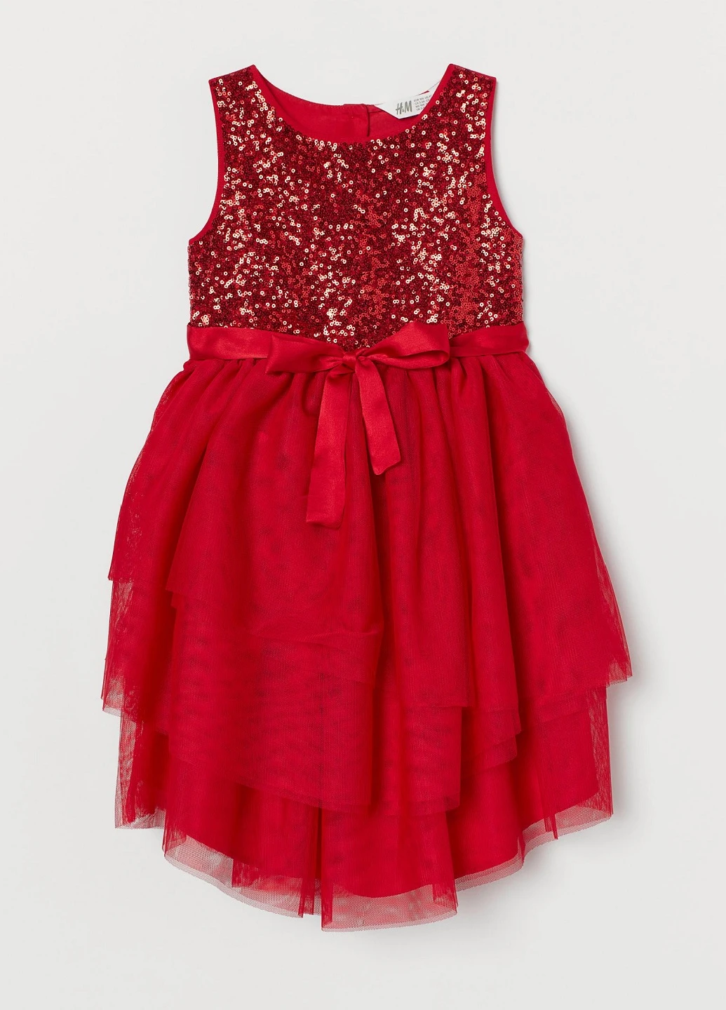 Красное платье H&M (249964973)