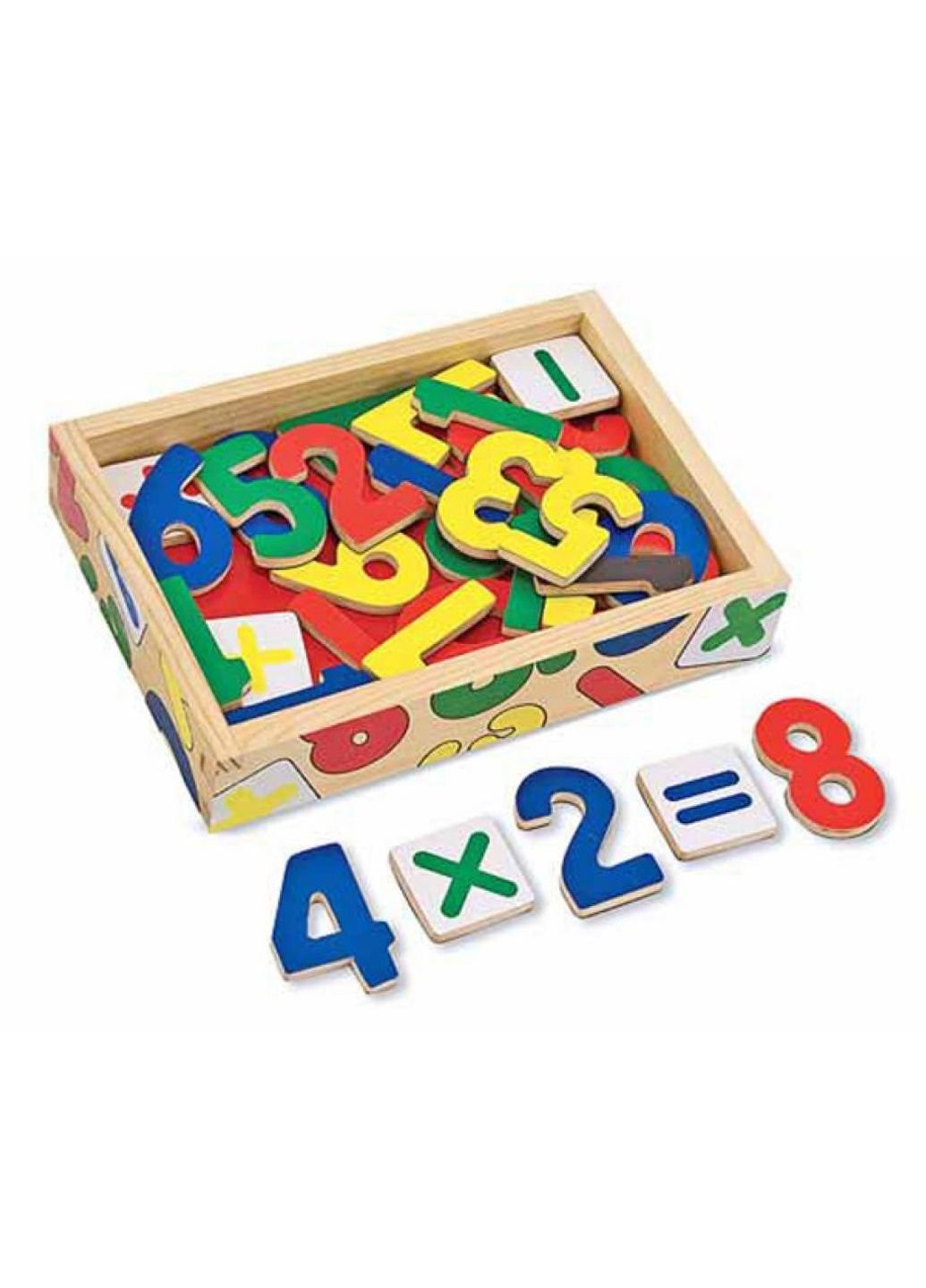 Развивающая игрушка Магнитные деревянные цифры (MD449) Melissa&Doug (254069998)