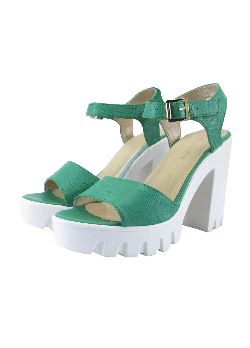 Зеленые босоножки Twenty Two