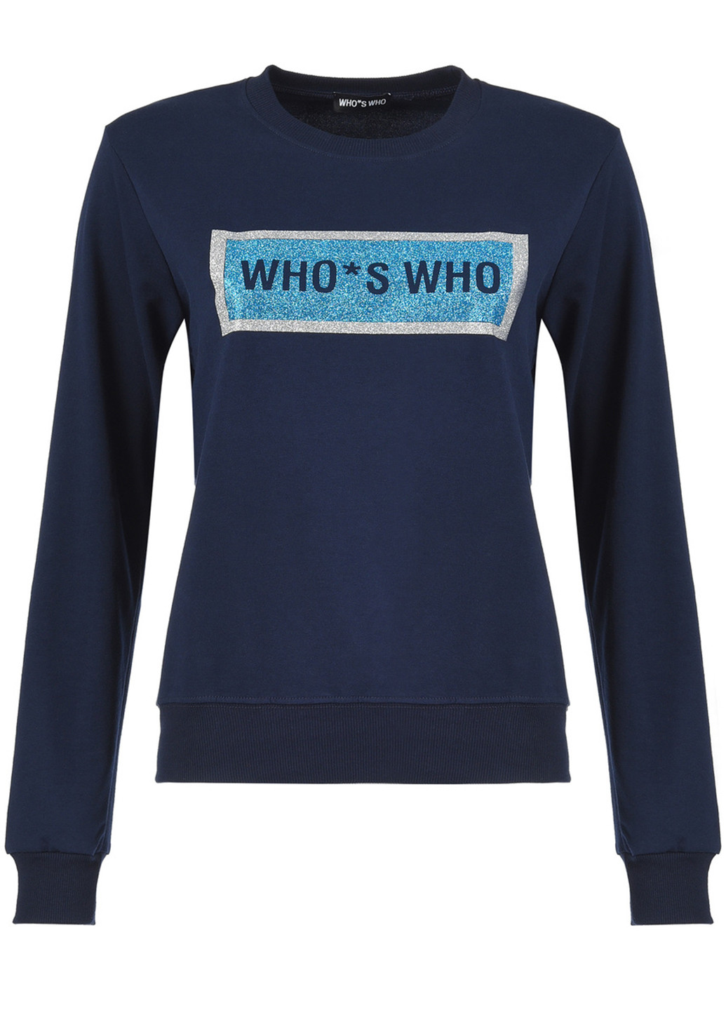 Синий зимний джемпер Who's who