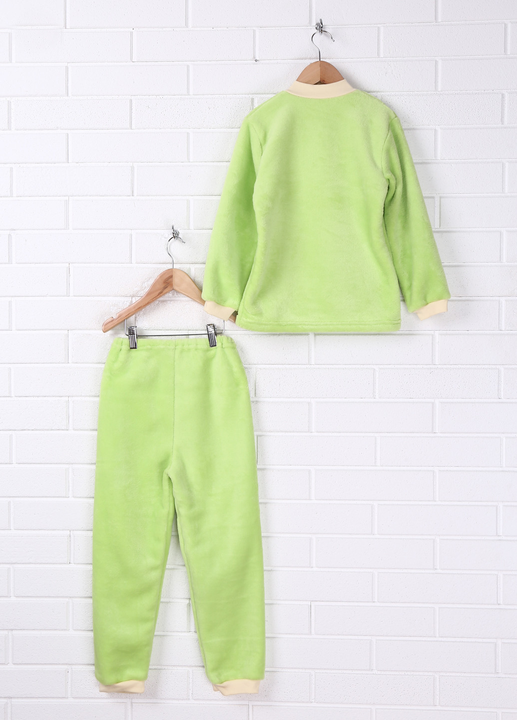 Салатовая всесезон пижама (кофта, брюки) Baby Art