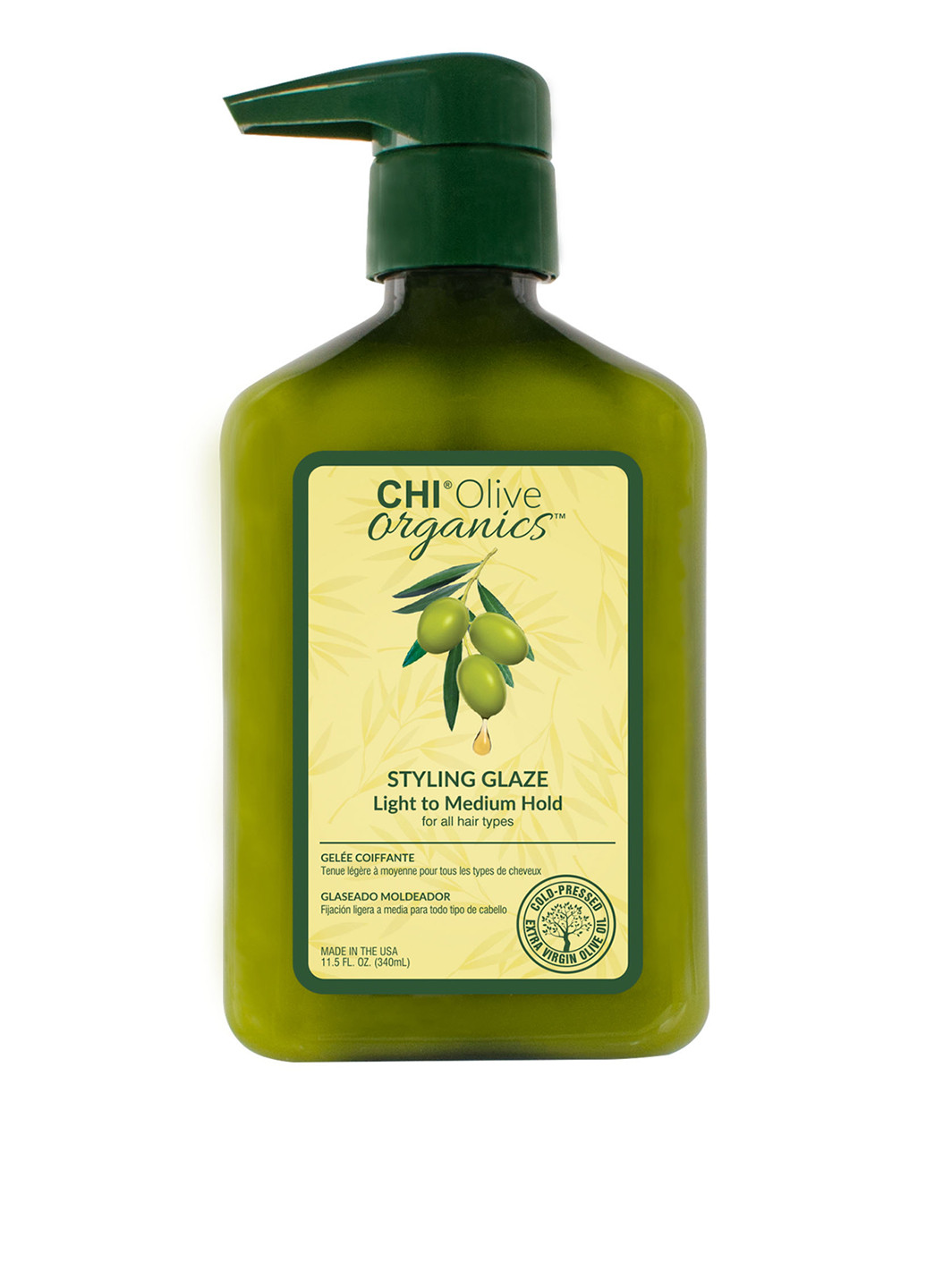 Глазур для укладання Olive organics, 340 мл CHI (143811220)