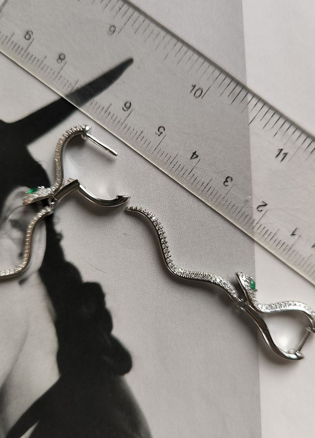 Сережки Silver Flame (369649132)