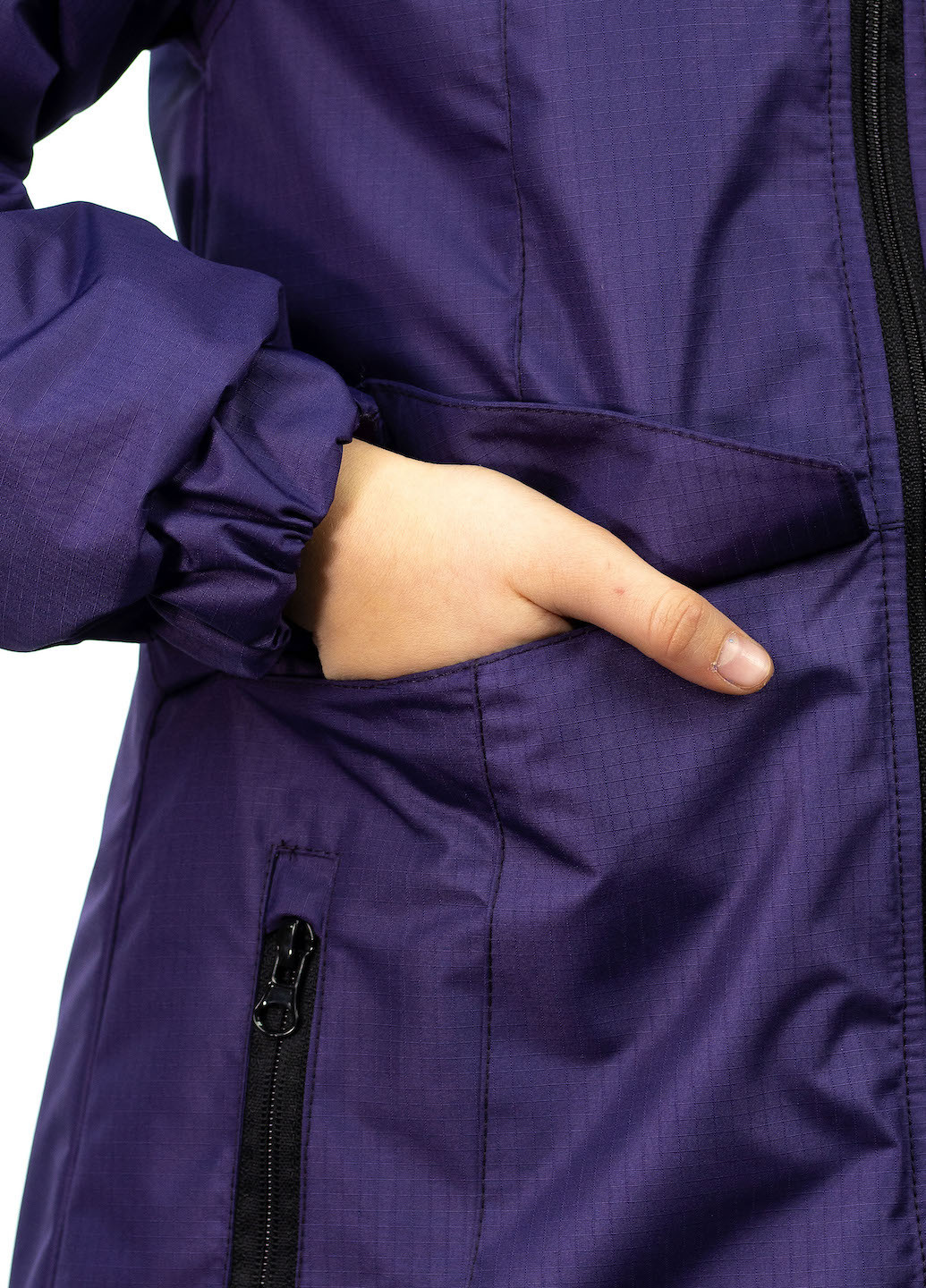 Фиолетовая демисезонная пальто Be easy