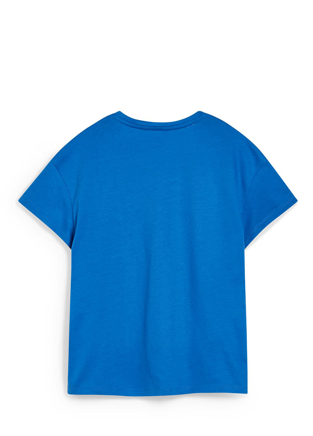 Синяя летняя футболка C&A