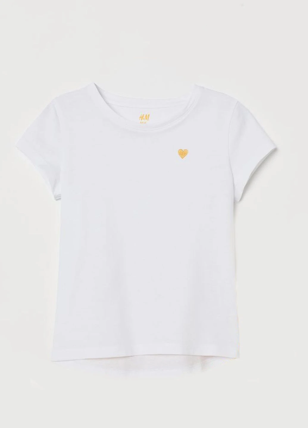 Біла літня футболка H&M