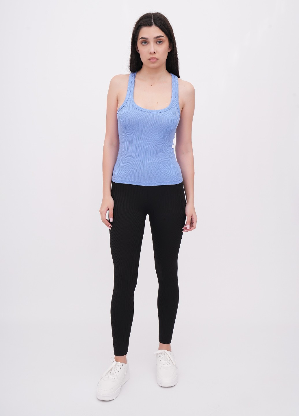 Черные демисезонные леггинсы EQUILIBRI