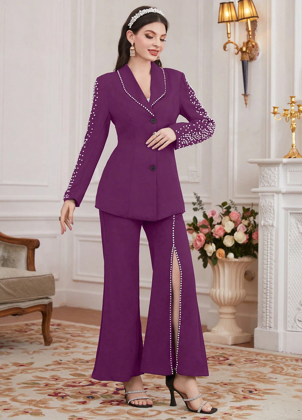 Костюм (жакет, брюки) SHEIN (316228861)