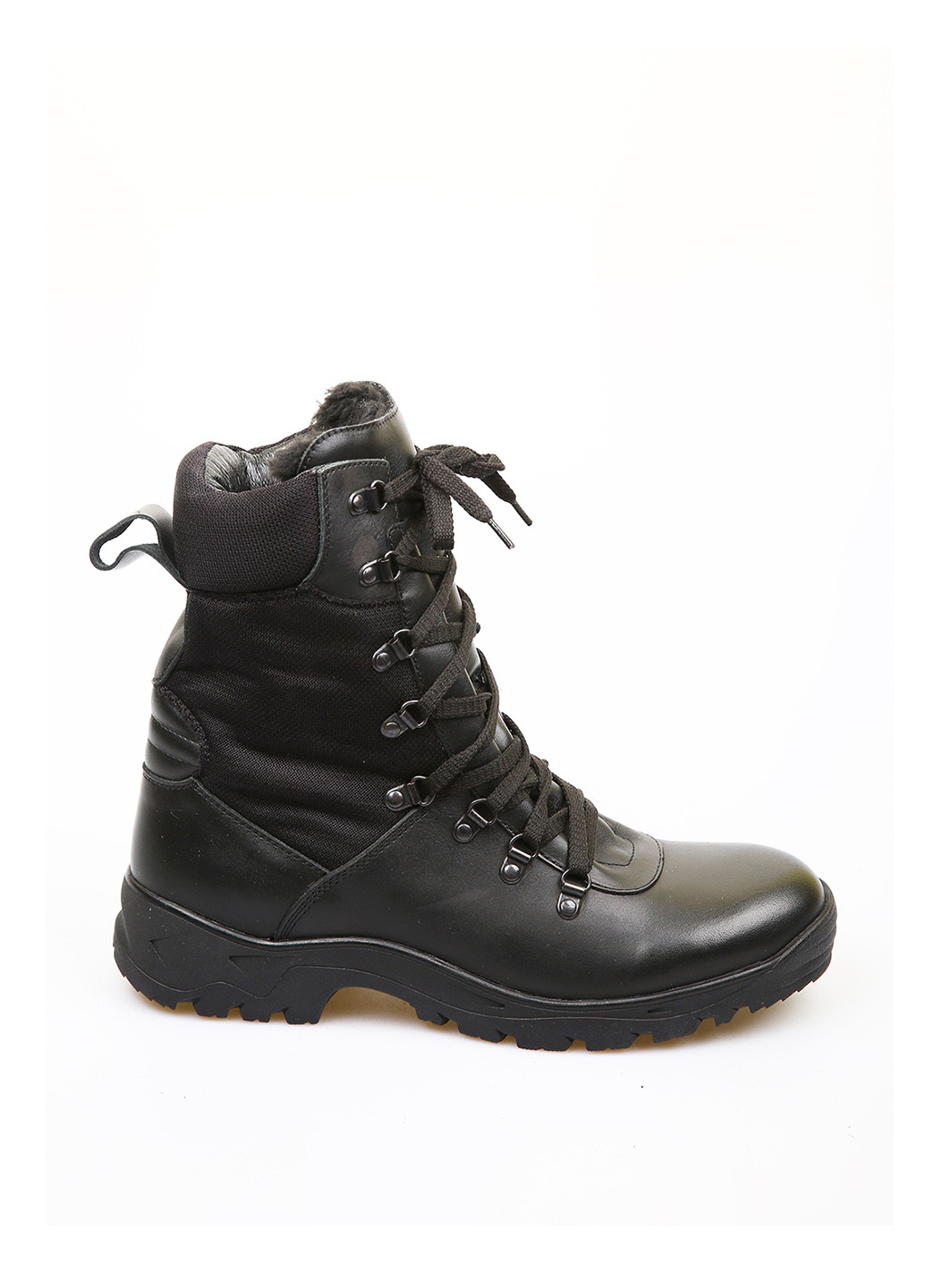 Черные зимние ботинки No Brand