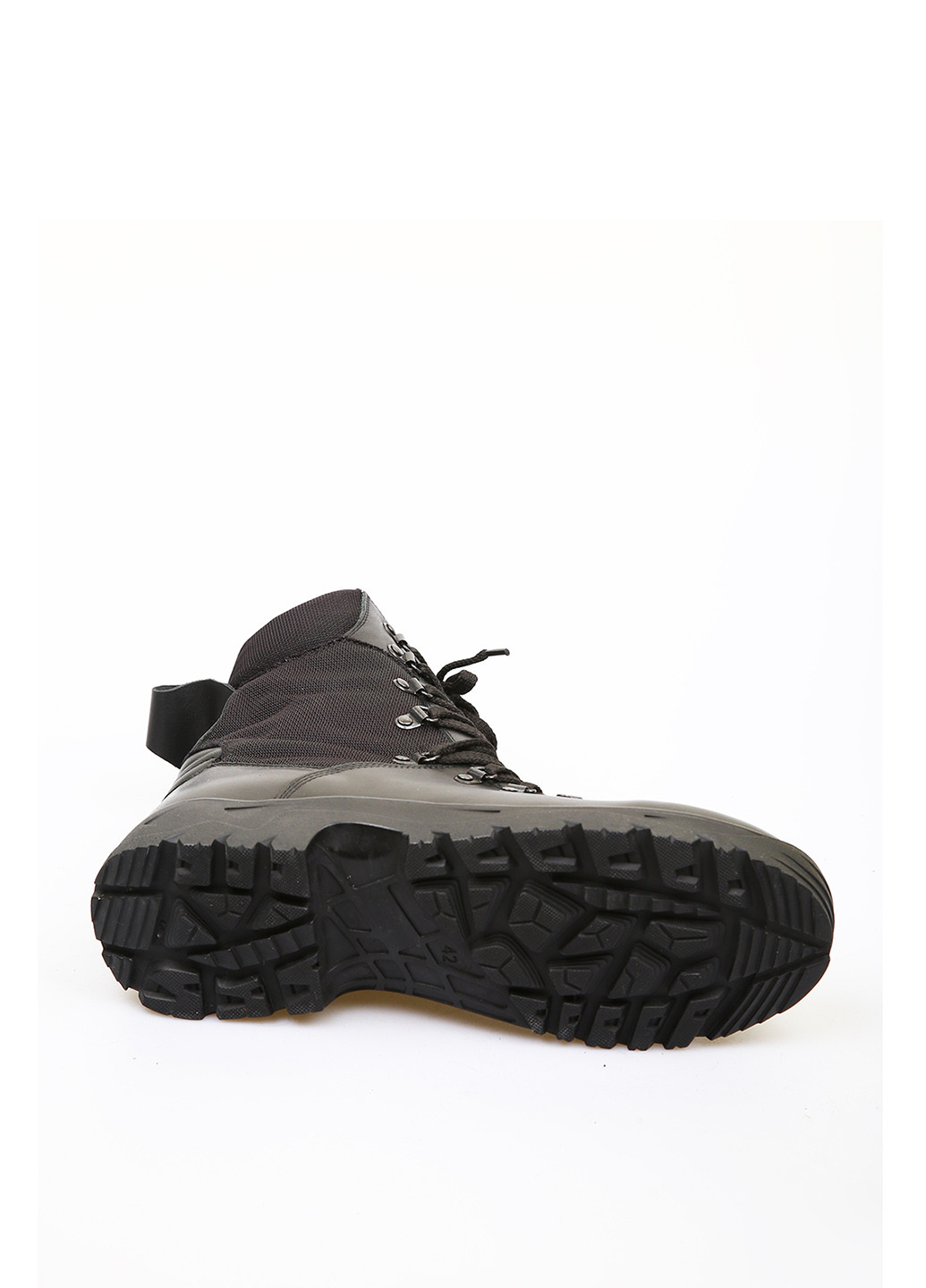 Черные зимние ботинки No Brand