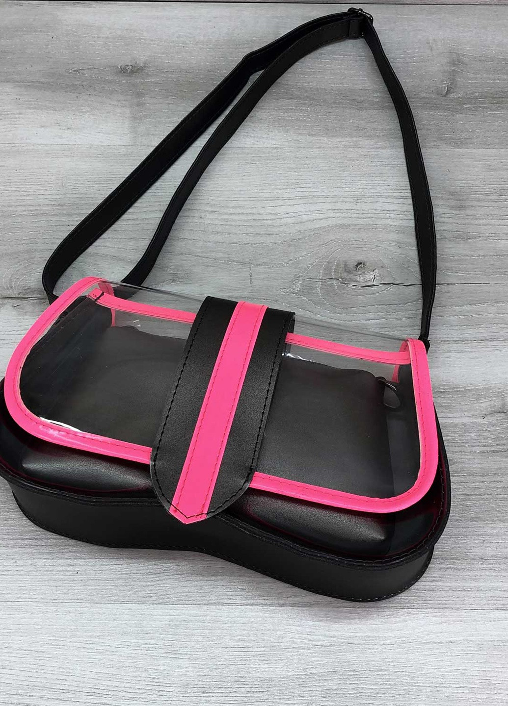 Сумка жіноча клатч крос боді екошкіра (wel-T6411) Малинова WeLassie (253982816)