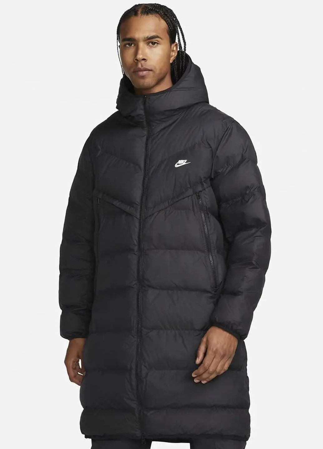 Чорна демісезонна куртка dr9609-010 Nike Sportswear Storm-FIT Windrunner