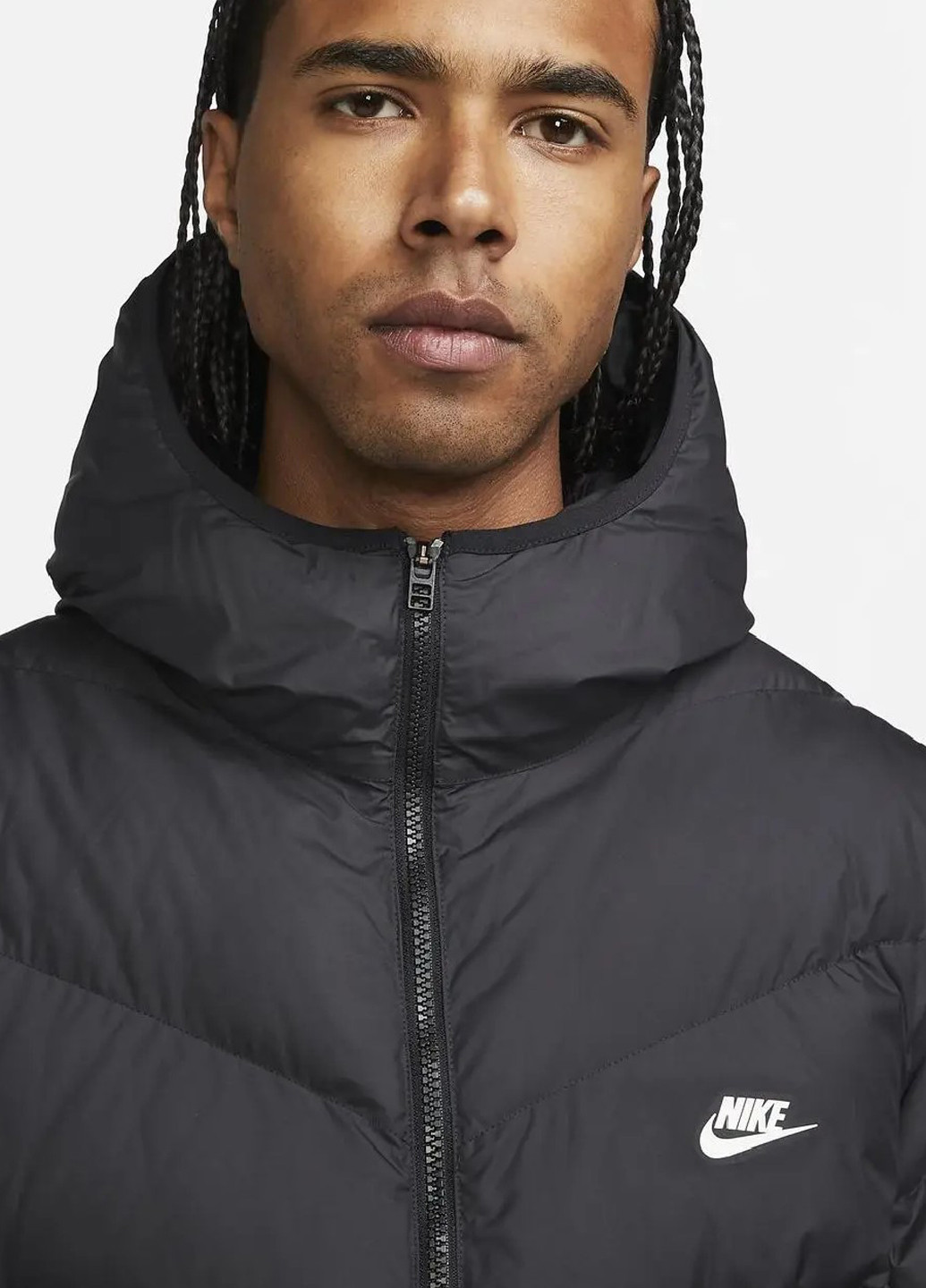 Чорна демісезонна куртка dr9609-010 Nike Sportswear Storm-FIT Windrunner