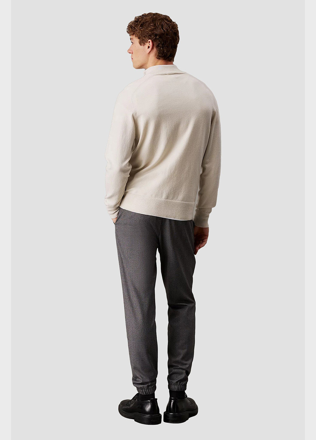 Черные кэжуал зимние джоггеры брюки Calvin Klein