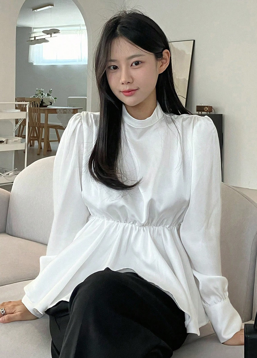 Біла блуза SHEIN