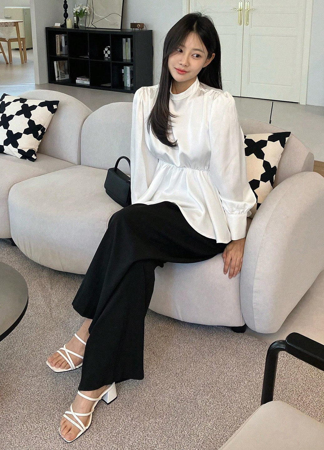 Біла блуза SHEIN