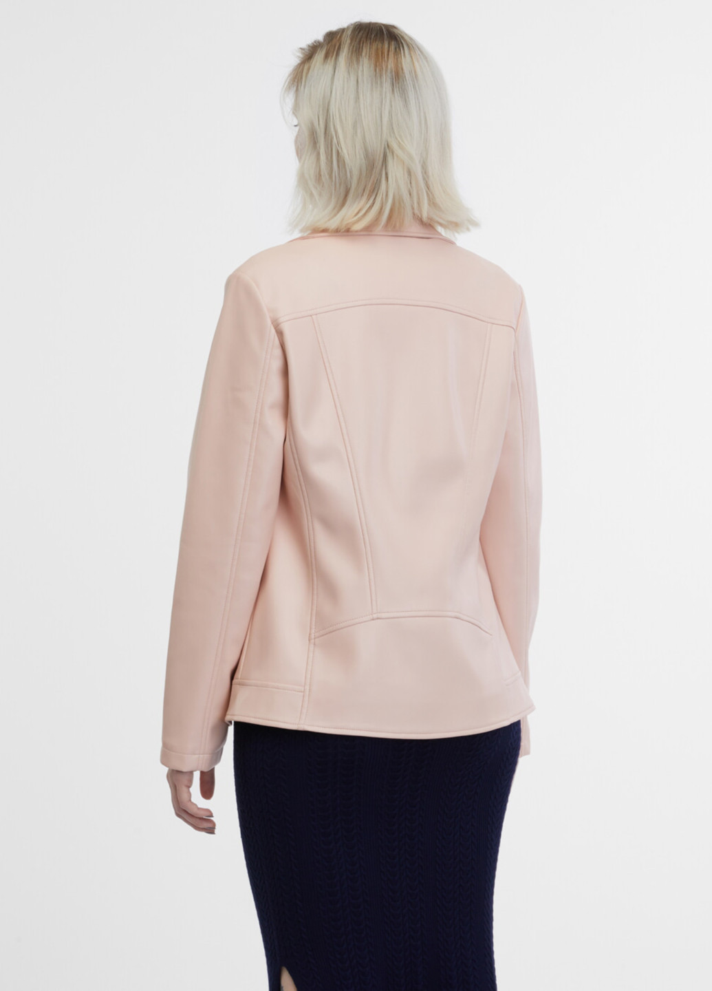 Світло-рожева демісезонна куртка косуха Orsay