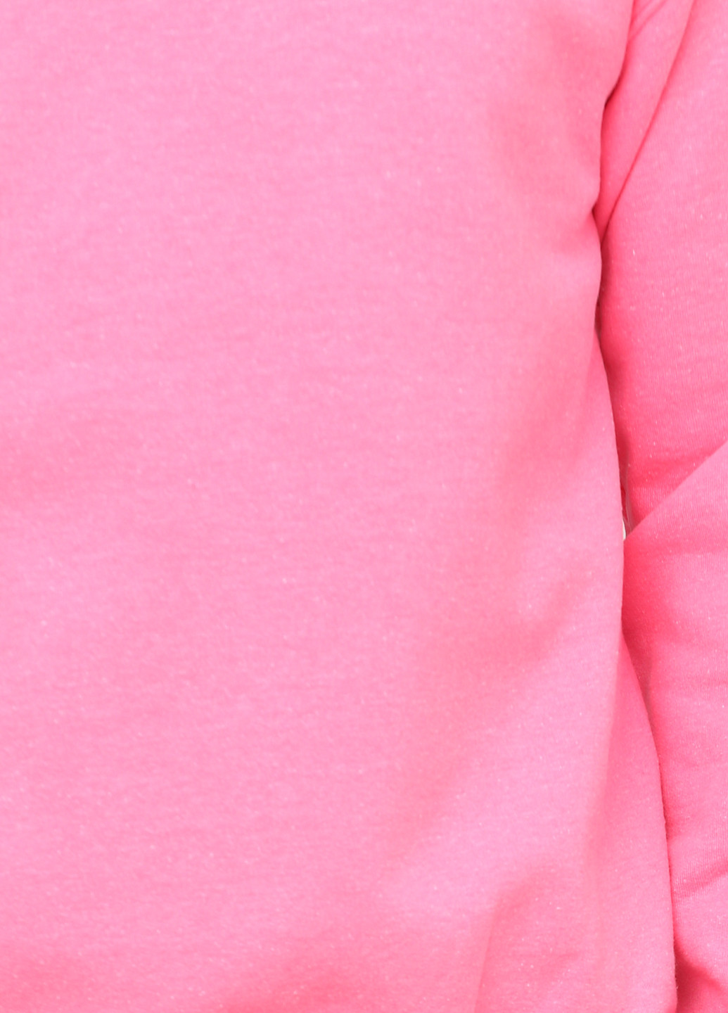 Gildan свитшот однотонный розовый кэжуал хлопок, полиэстер
