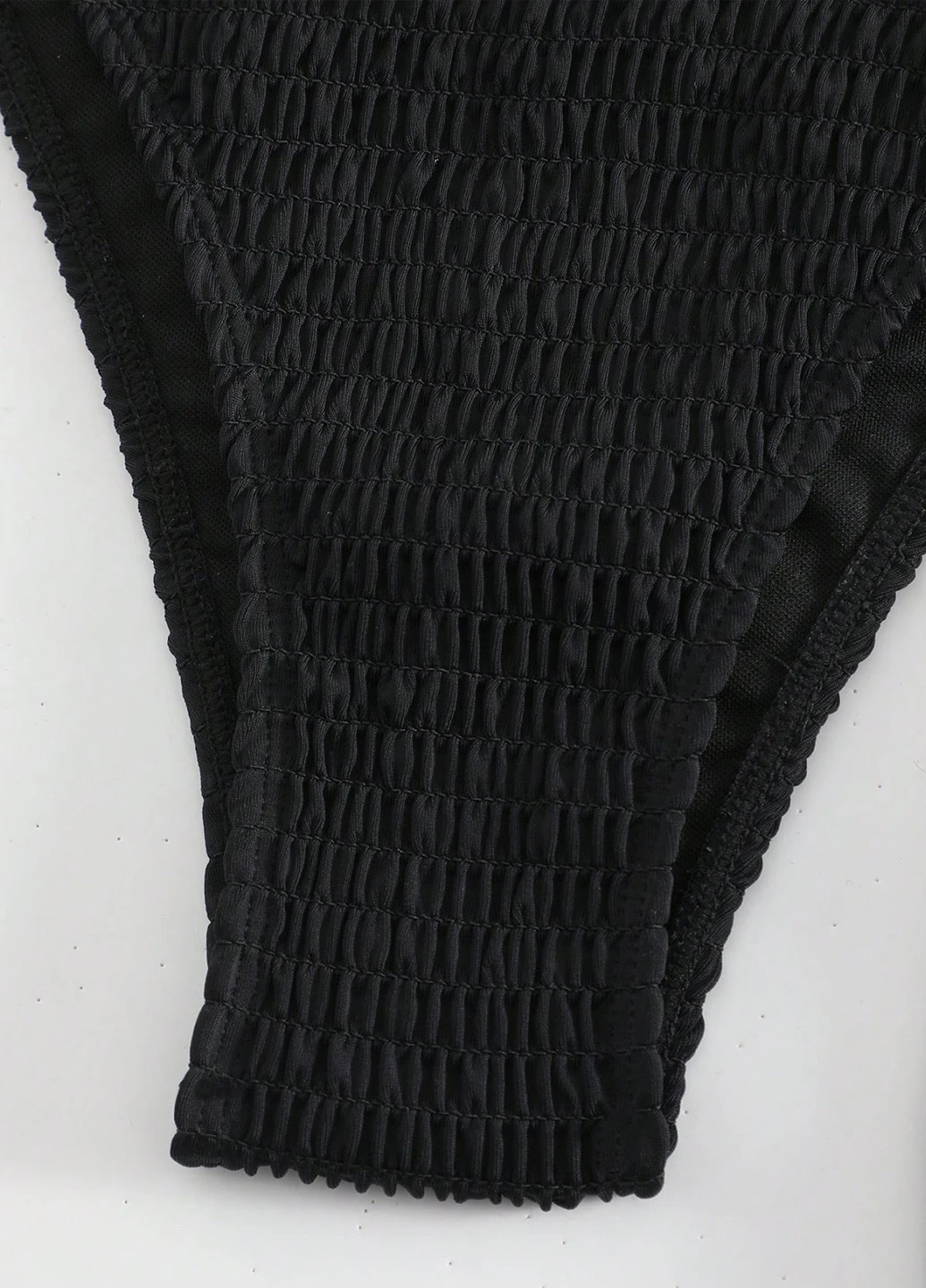 Черный летний комплект (болеро, лиф, трусики, юбка) SHEIN