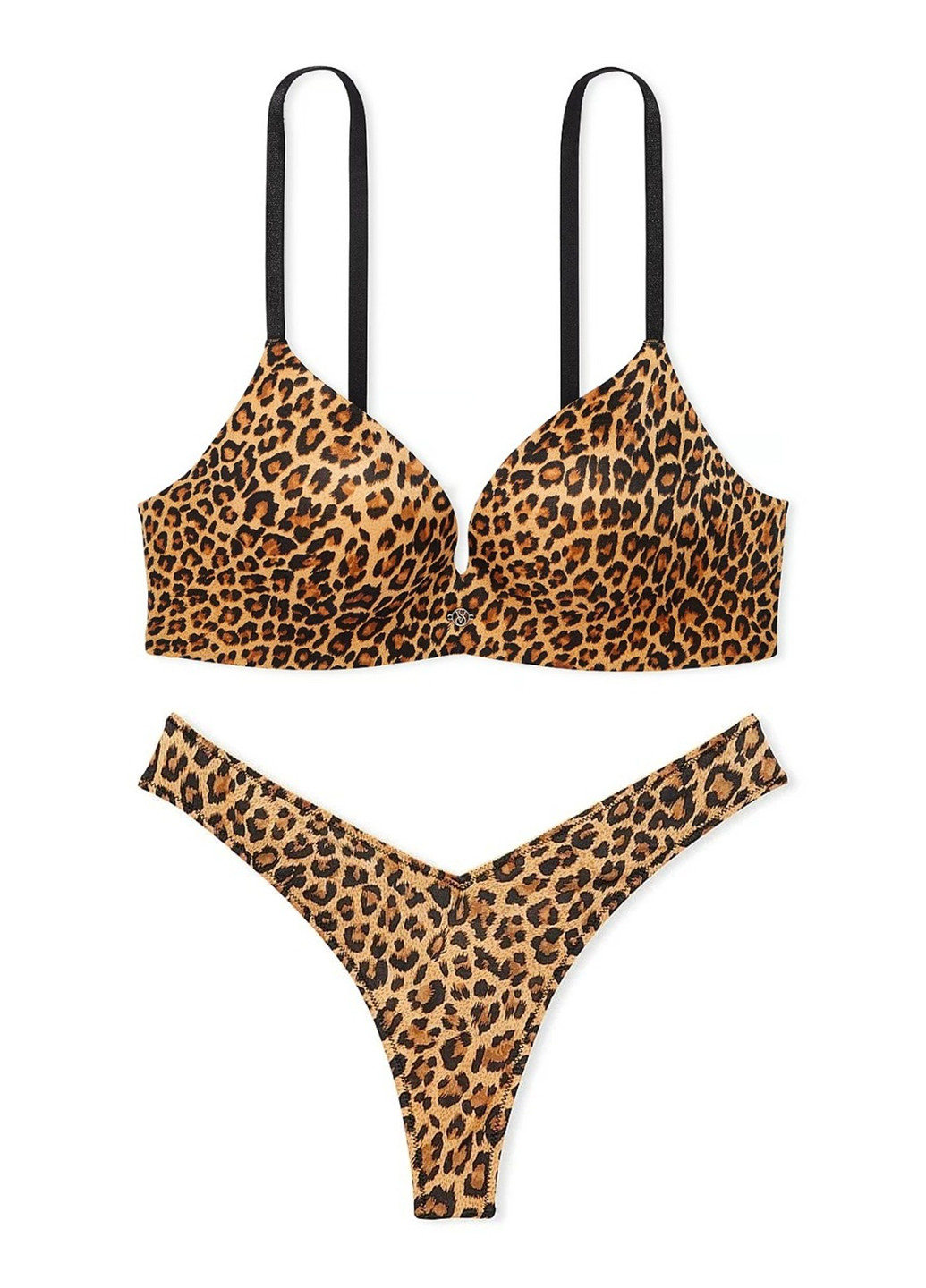 Бронзовый демисезонный комплект (бюстгальтер, трусики) Victoria's Secret