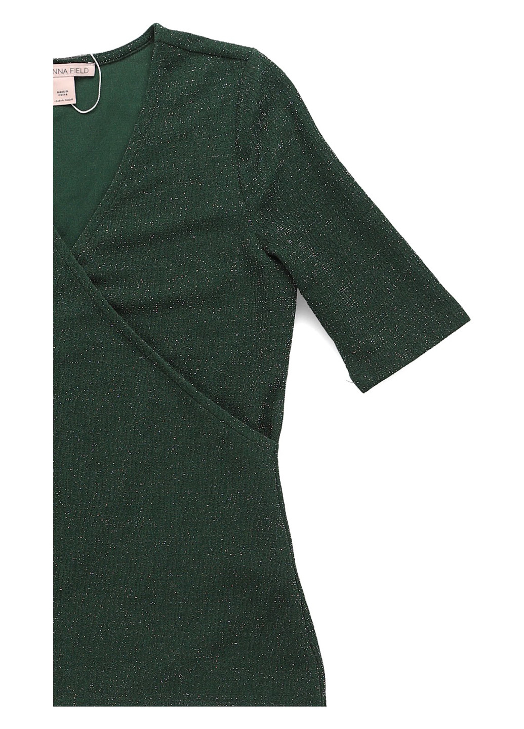 Темно-зелёная блуза Anna Field