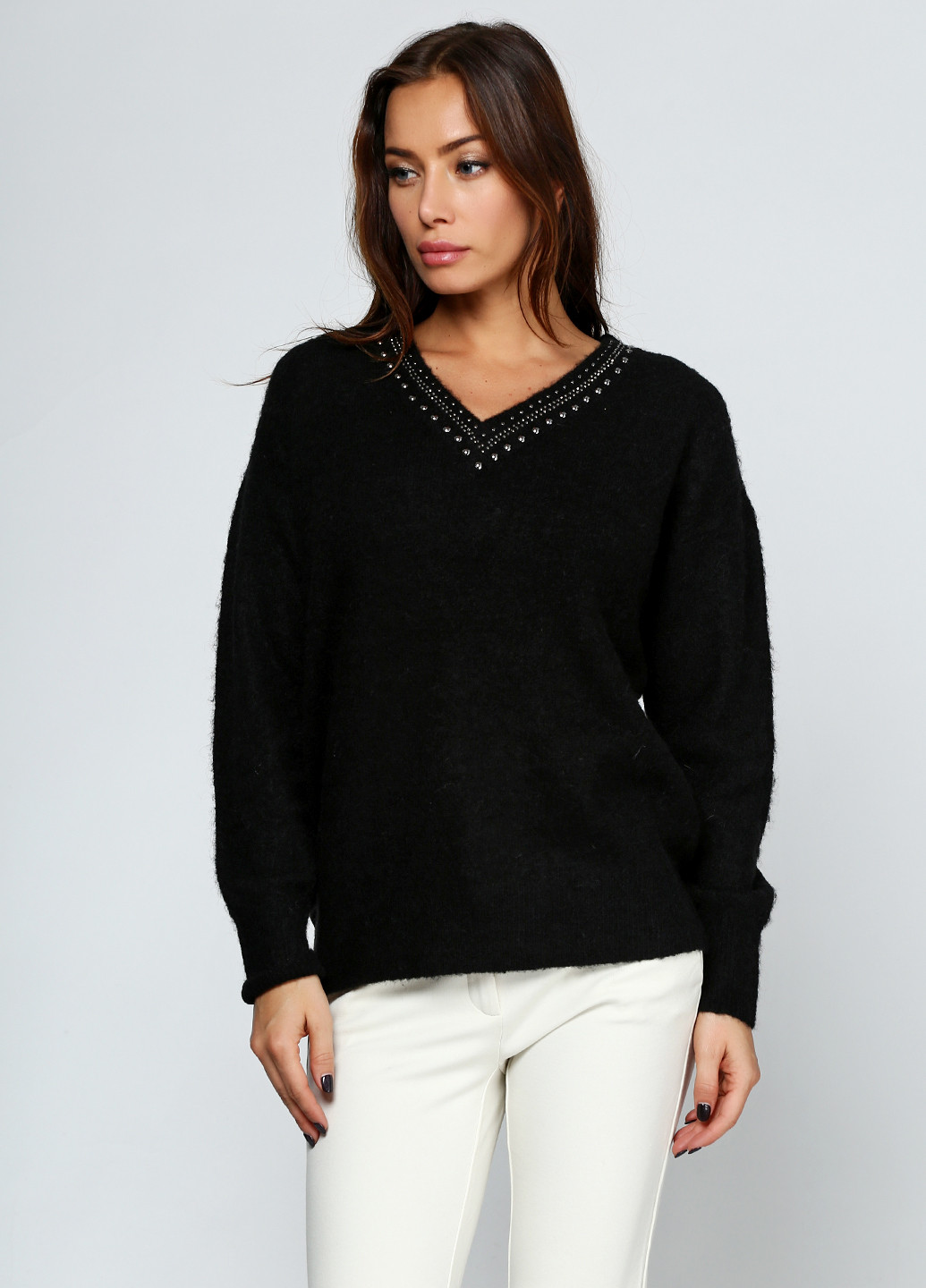 Чорний демісезонний пуловер пуловер Pinko