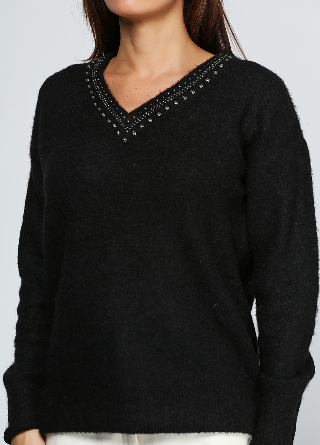 Чорний демісезонний пуловер пуловер Pinko