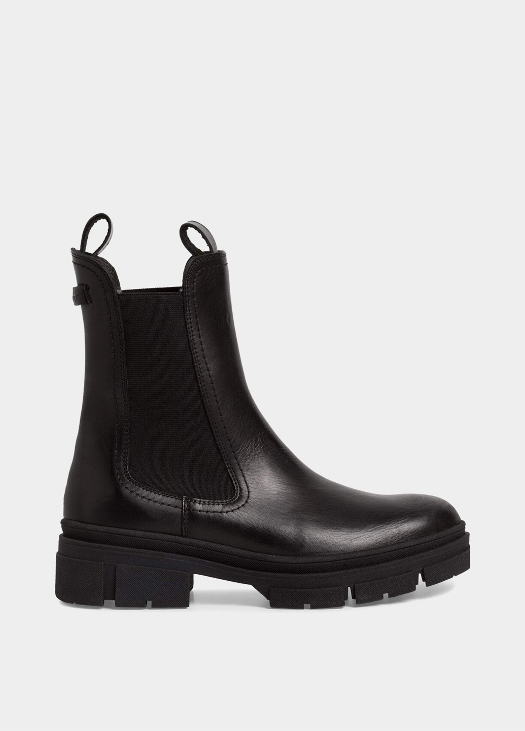 Осенние ботинки челси Tamaris на тракторной подошве