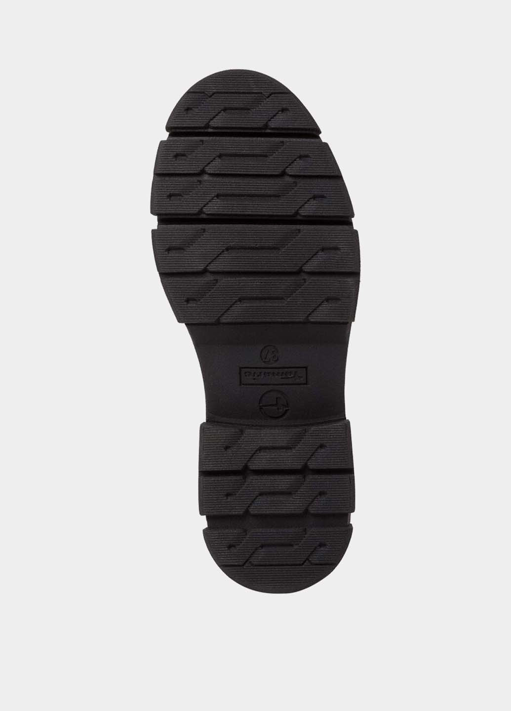 Осенние ботинки челси Tamaris на тракторной подошве