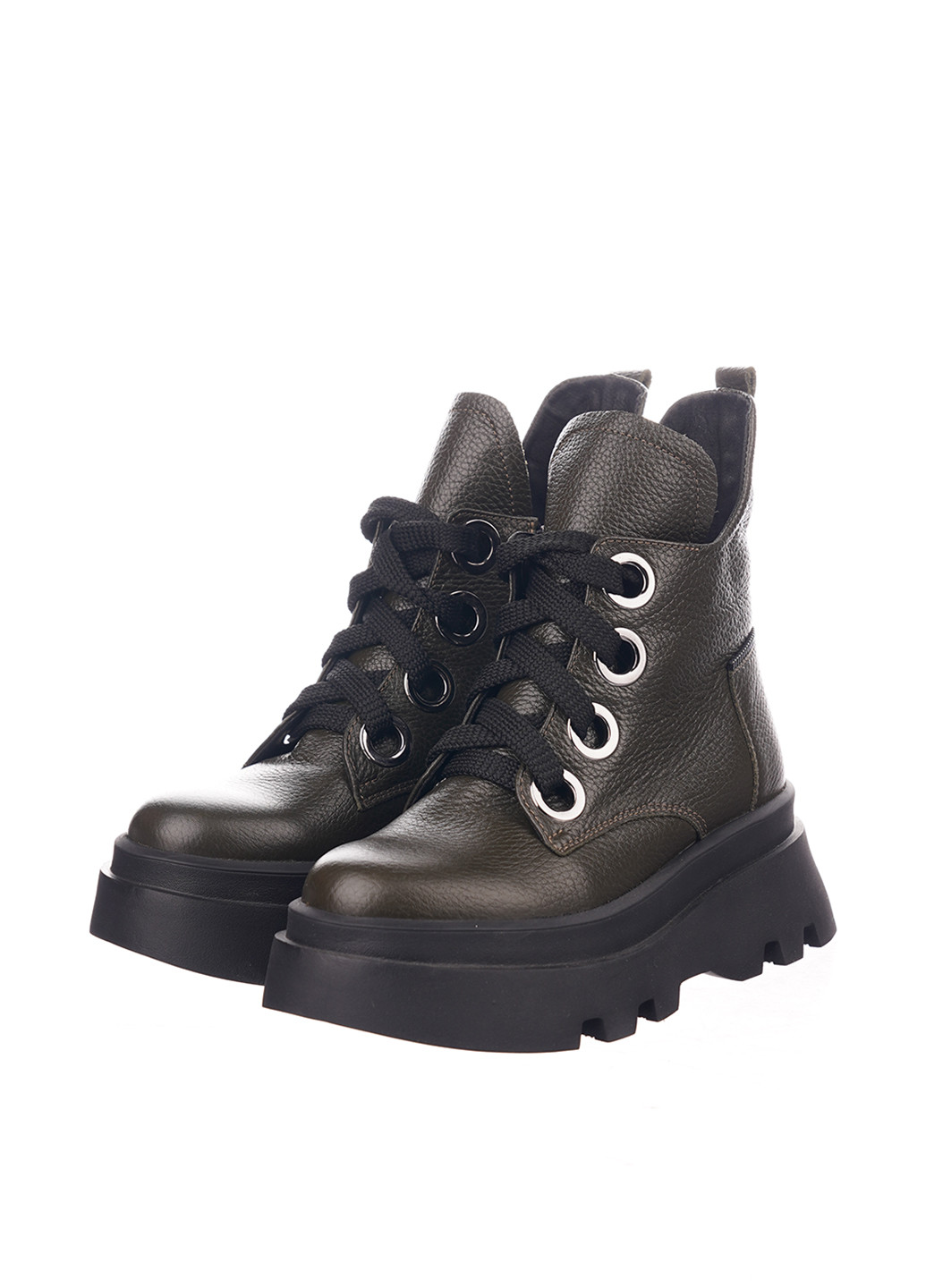 Зимние ботинки берцы Teona без декора