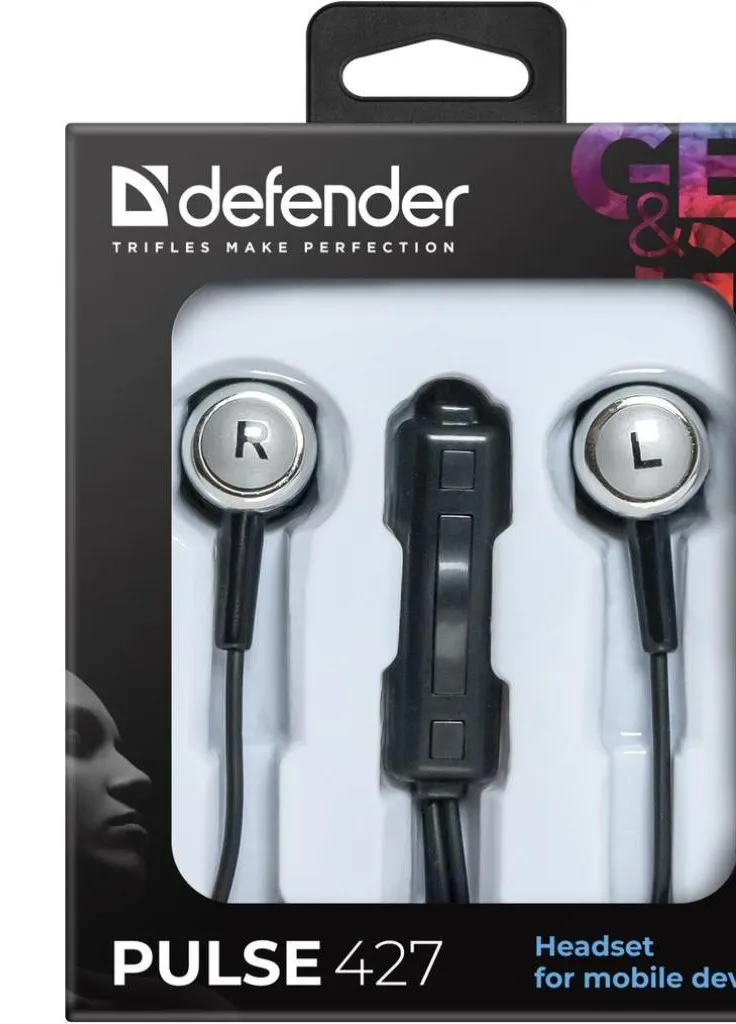 Навушники Pulse 427 Black (63427) Defender (207376762)