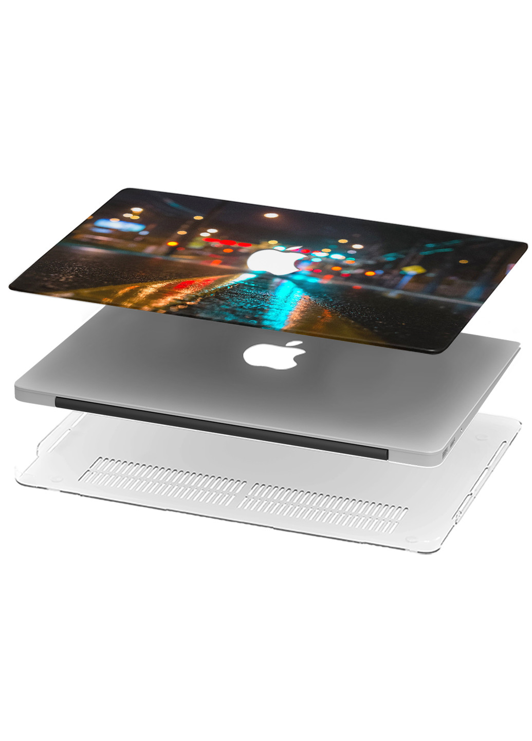 Чехол пластиковый для Apple MacBook Pro Retina 13 A1502 / А1425 Дорога (Road) (6352-1675) MobiPrint (218528167)