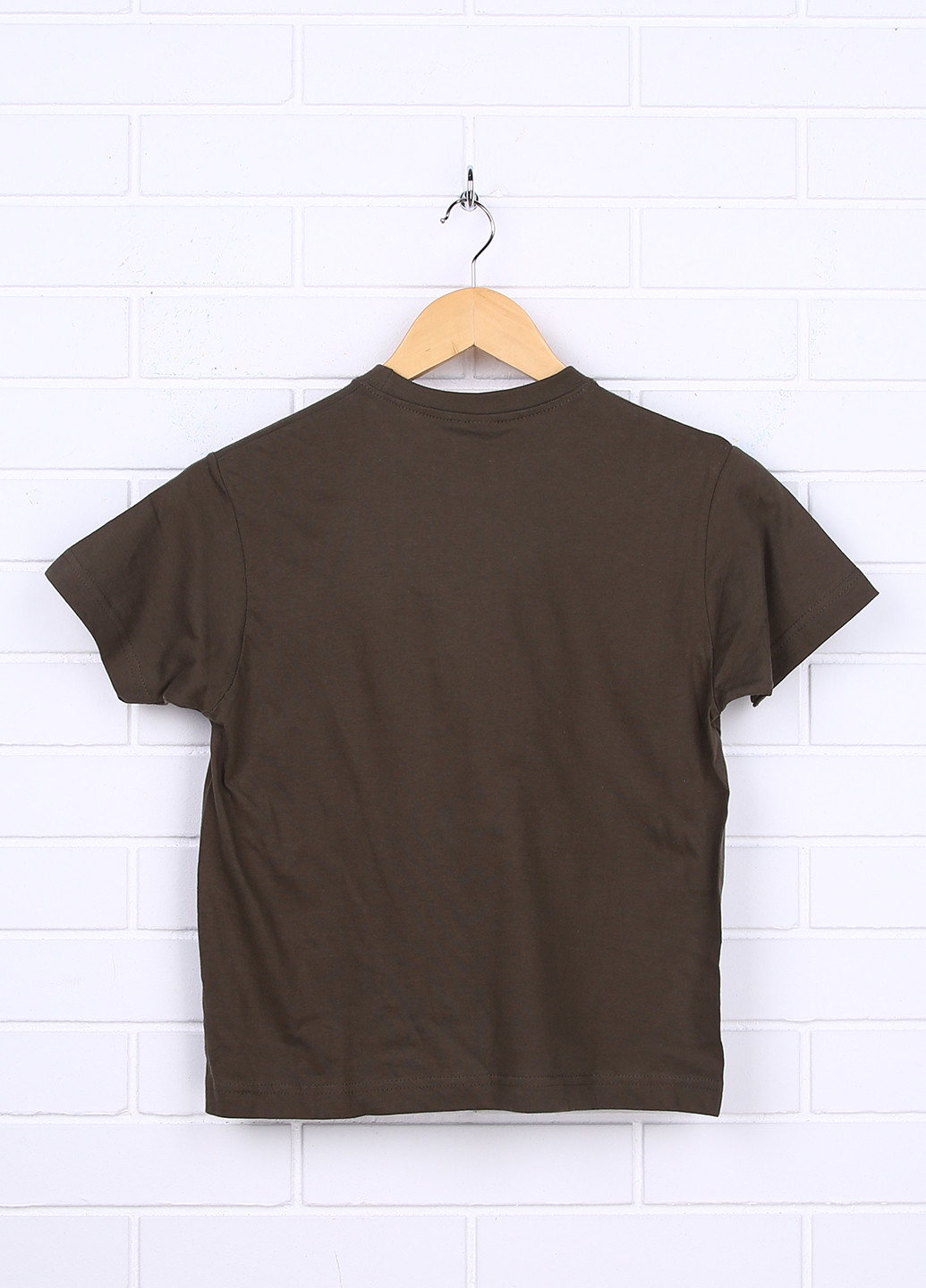 Хаки (оливковая) летняя футболка с коротким рукавом Sol's