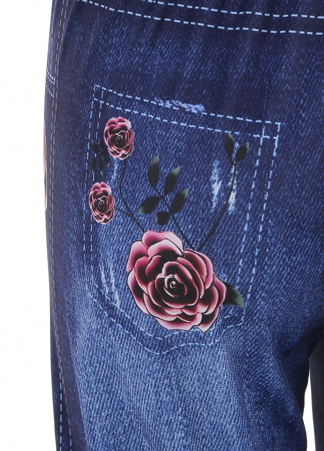 Синие демисезонные джеггинсы (2 шт.) SHEIN