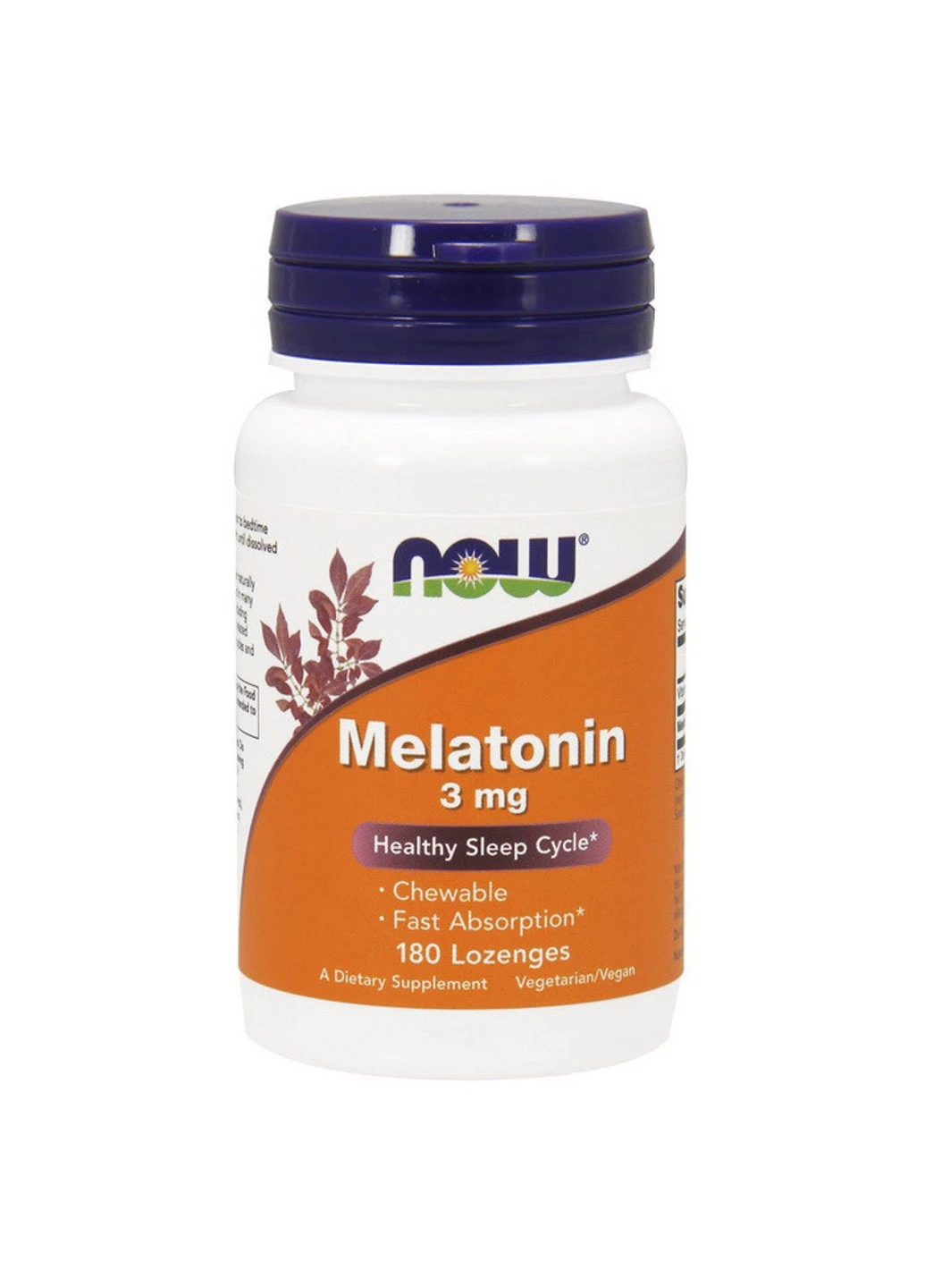 Мелатонін Melatonin 3 mg (180 табл) нау фудс Now Foods (255409654)