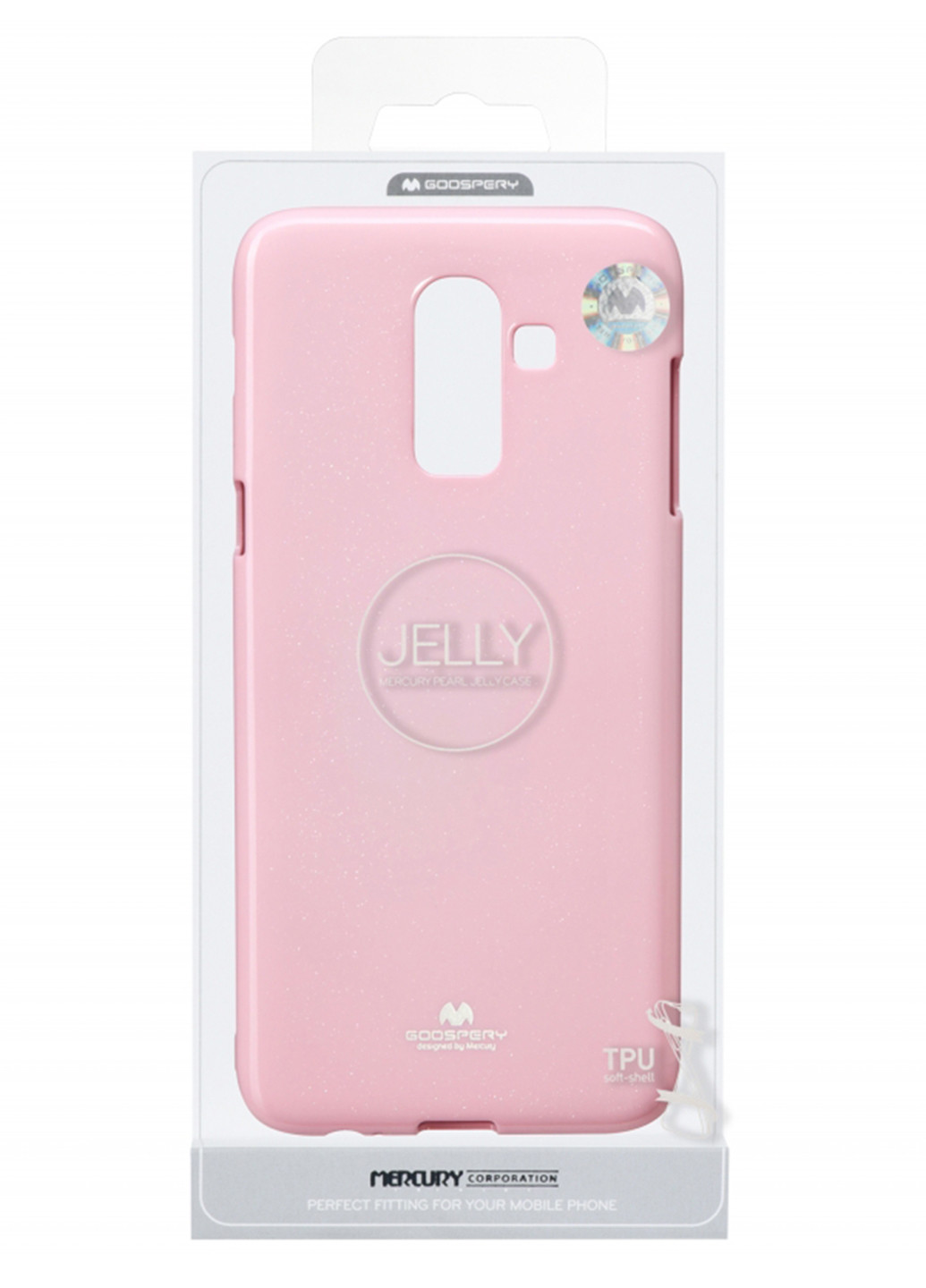Чохол для, Jelly Case, PINK Goospery Samsung Galaxy J8 (J810) рожевий