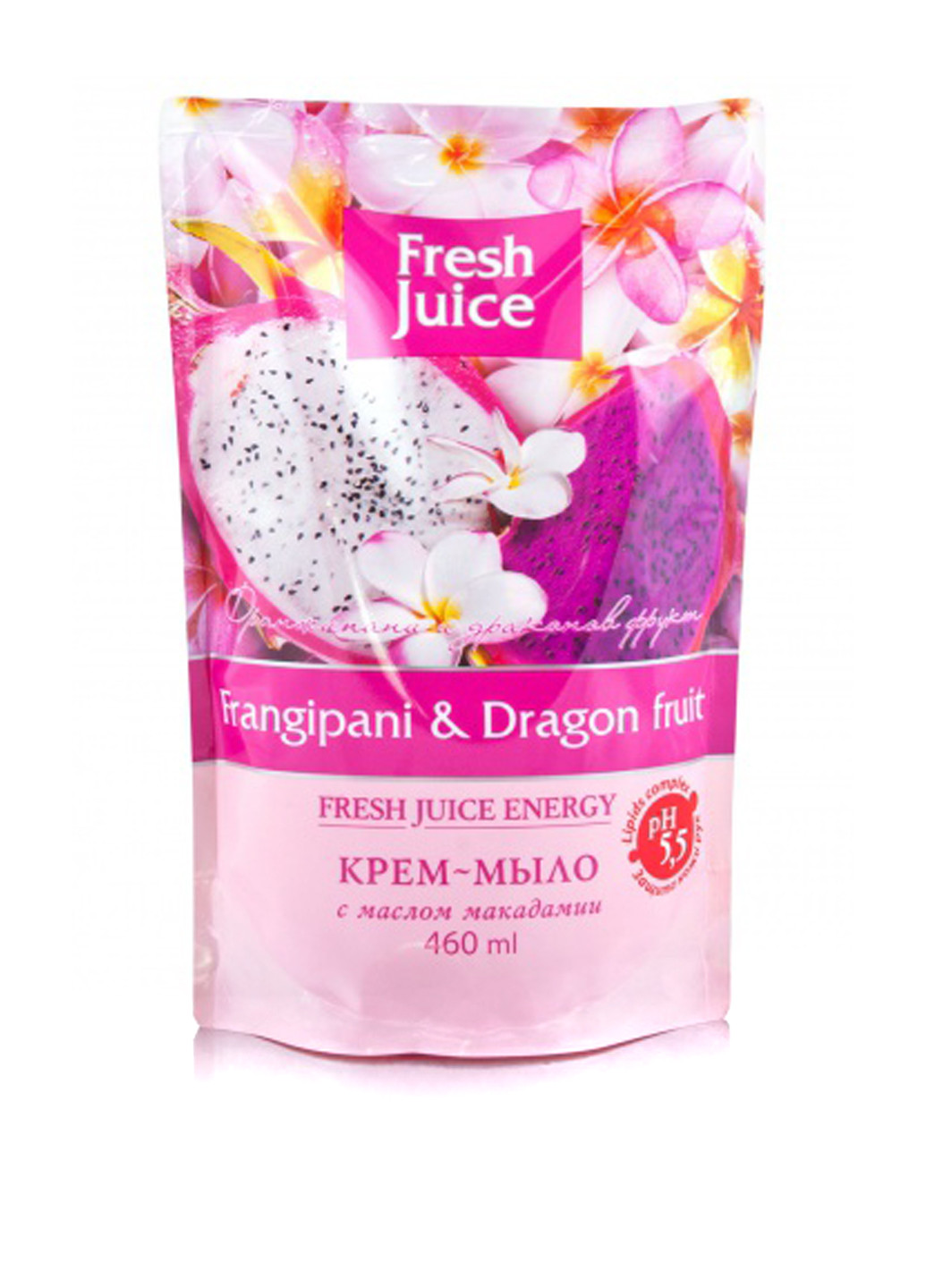 Крем-мило Frangipani & Dragon fruit, 460 мл Fresh Juice (151219503)