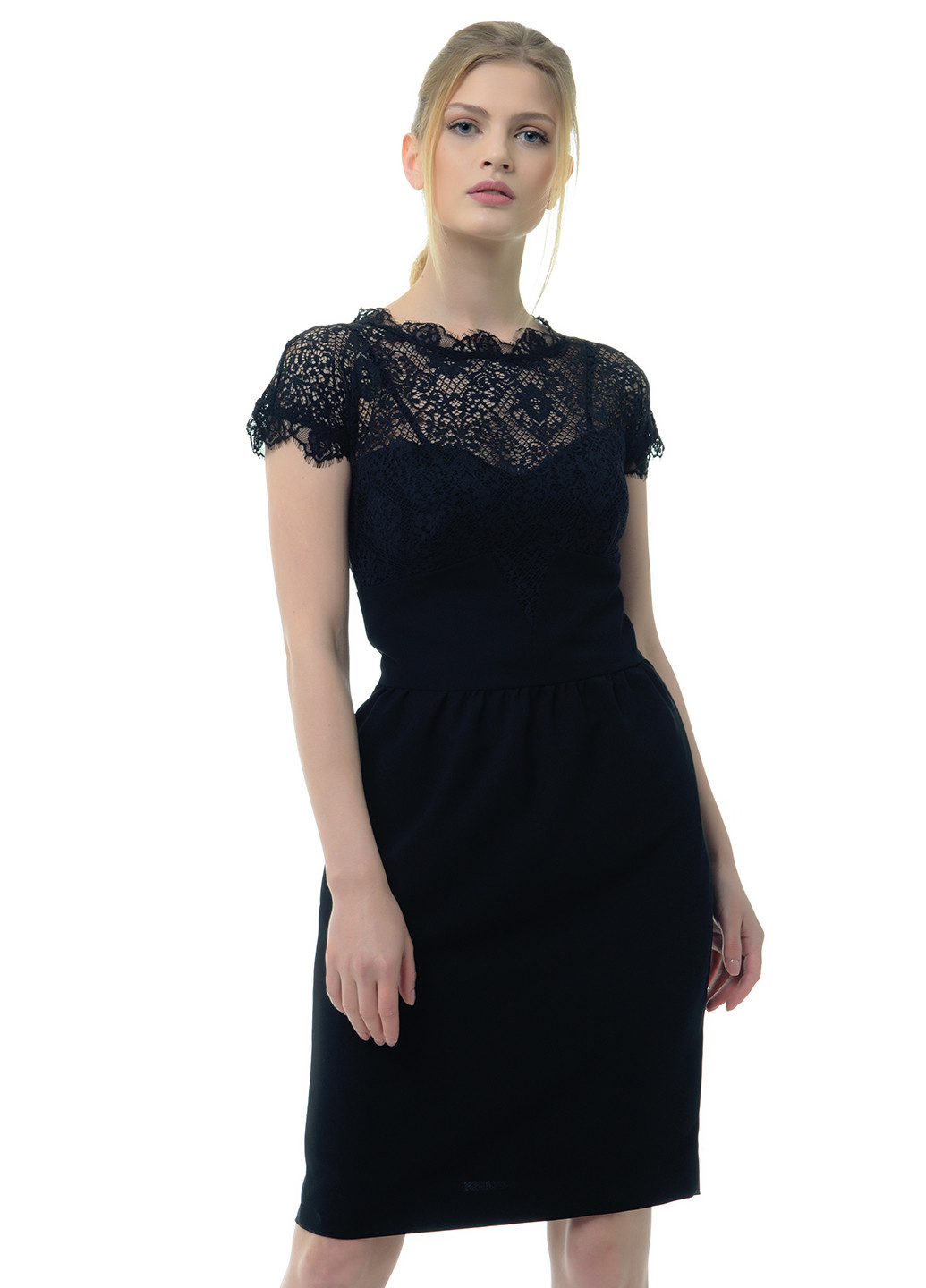 Чорна кежуал сукня Arefeva однотонна