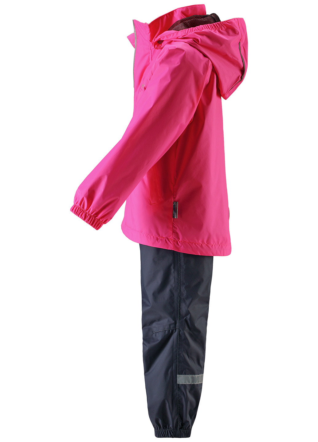 Розовый демисезонный костюм (куртка, брюки) Lassie by Reima