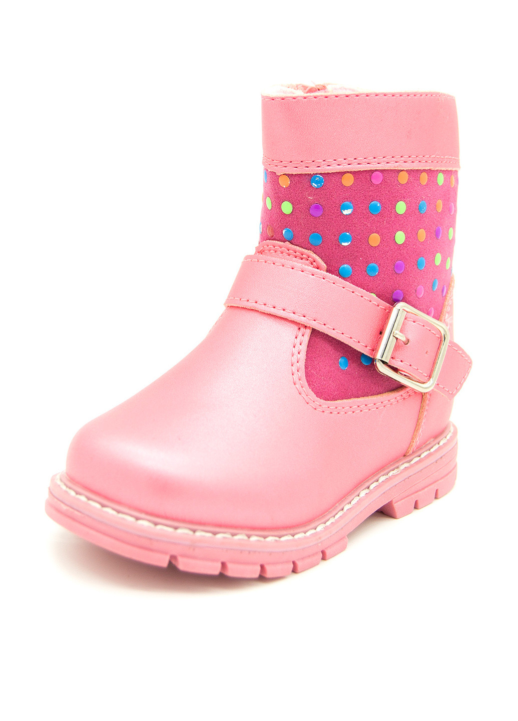 Розовые кэжуал зимние ботинки Clibee