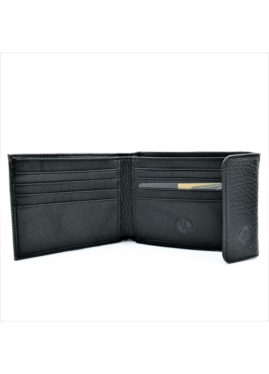 Мужской кожаный кошелек 12х9х2,5 см H.T.Leather (254595102)