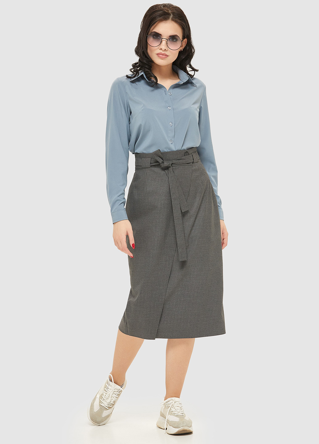 Сіра блуза MN