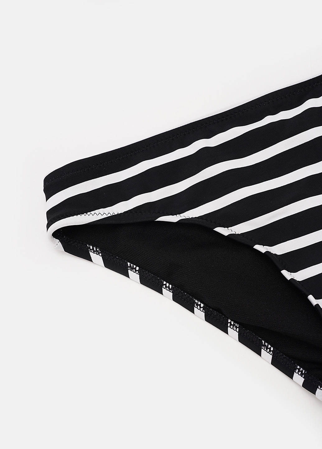 Чорно-білий літній купальник роздільний C&A