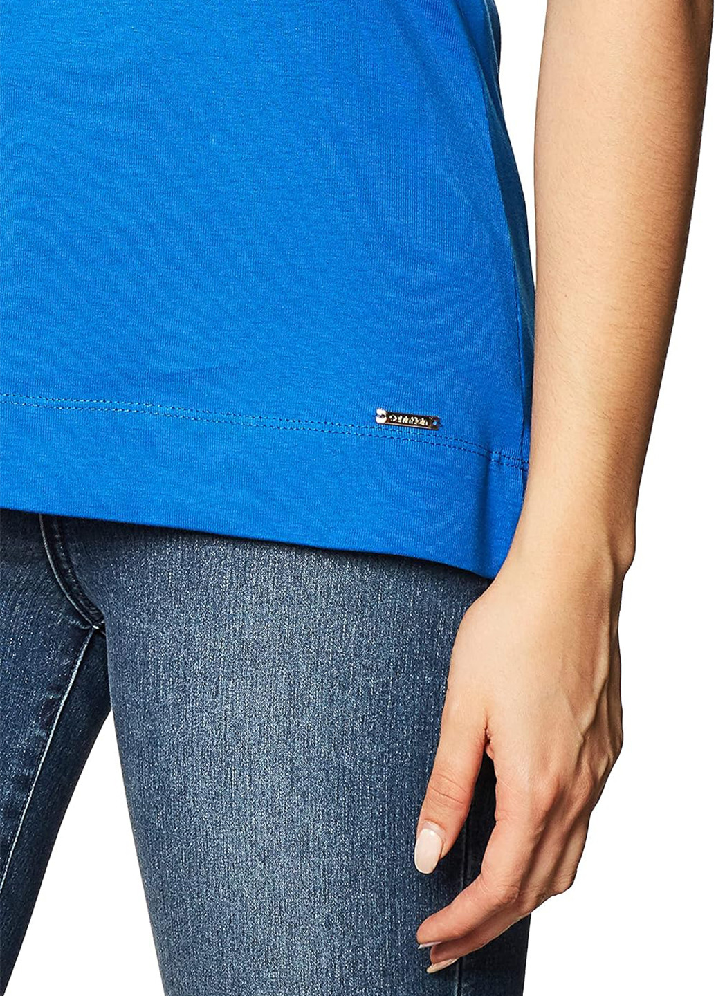 Синяя летняя футболка Calvin Klein