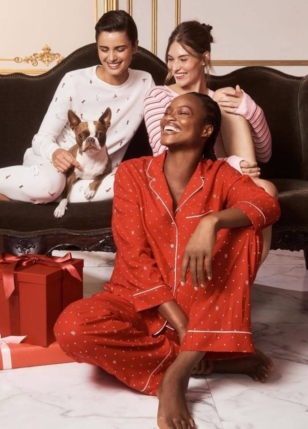 Молочная всесезон пижама (лонгслив, леггинсы) лонгслив + леггинсы Victoria's Secret