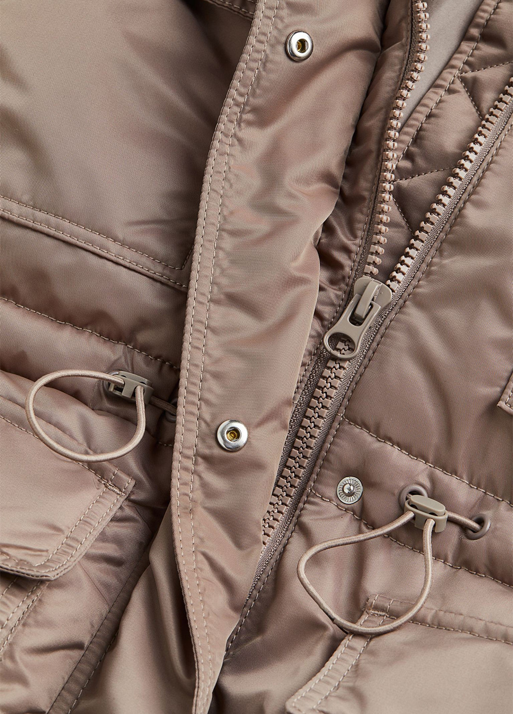 Світло-коричнева демісезонна куртка H&M